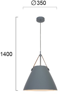 Pendul E27 Hector 4253800 - Img 3