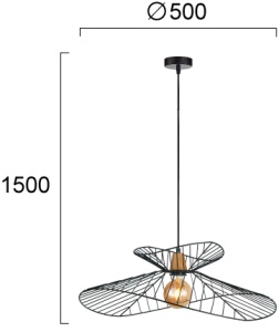 Pendul E27 Kronos 4300100 - Img 2