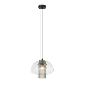 Pendul Feder Negru 1 x E27 - Img 2