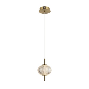 Pendul Lazie Auriu 1xLED