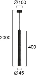 Pendul LED 3000K Leonard 4301001 - Img 3
