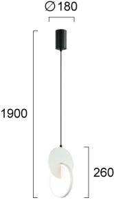 Pendul LED 3000K Magic 4292400 - Img 3