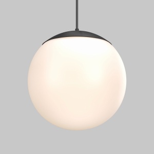 Pendul modern negru cu glob cu led Maytoni Luna d15 3000k - Img 5