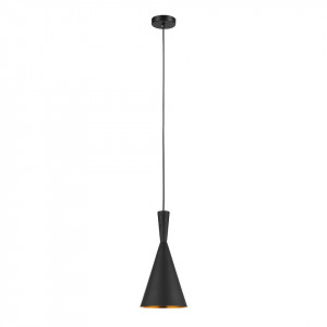 Pendul modern negru cu interior auriu Pedro d19