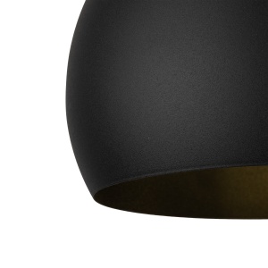 Pendul Negru 1xE27 ZOE 10168TK - Img 3