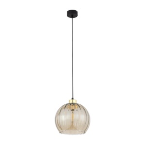 Pendul Negru Auriu 1xE27 DEVI 4636TK - Img 4