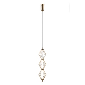 Pendul Sevil Auriu 3 x LED - Img 1