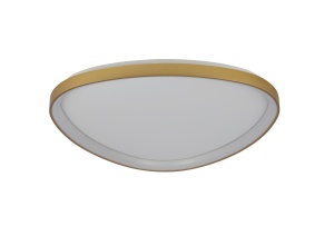 Plafoniera AMANDA TOP 60 LED CCT 3-STEP Dimabil Auriu
