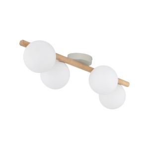 Plafoniera/ Aplica perete Bej Alb 4xG9 ESTERA 5769TK - Img 1