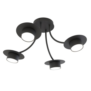 Plafoniera ENSO 4 Negru