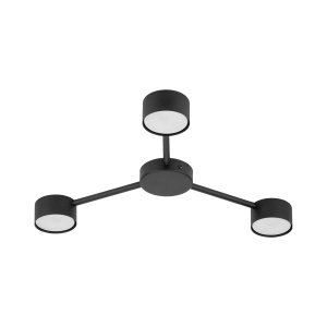 Plafoniera Negru 3xGX 53 AVIA 4689TK