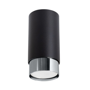 Plafonieră NERO 12,5 Negru Chrome