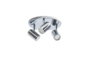 Plafoniera NOEMIE 3 ROUND Chrome - Img 1