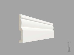 Plinta poliuretan de interior PL06 dimensiuni 110x19x2000mm - Img 1