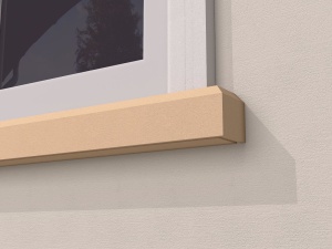 Solbanc/pervaz decorativ exterior FP213 dimensiuni 100x85x2000mm - Img 3