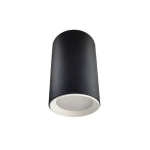 Spot aplicat Manacor 9 cm Negru - Alb 1xGU10 - Img 1
