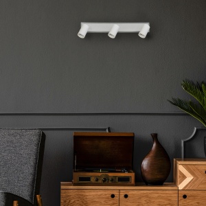 Spot aplicat Parma 3 Alb 3xGU10 LED CCT - Img 3