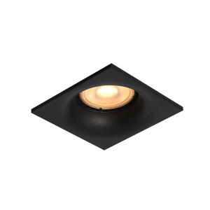 Spot incastrat Aranta Negru 1xGU10