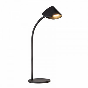 Veioza moderna neagra din metal Capuccina M
