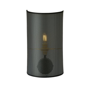 Aplica perete ASTON K1 Negru/Auriu