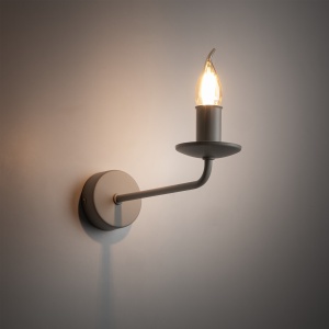 Aplica perete Bej 1xE14 LIMAL 10244TK - Img 2