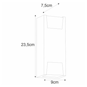 Aplica perete exterior K-8145 - SLOT - Img 3