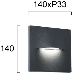 Aplica perete exterior LED 3000K Vita 4298400 - Img 3