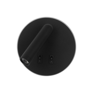 Aplica perete Furla Negru 2 x LED