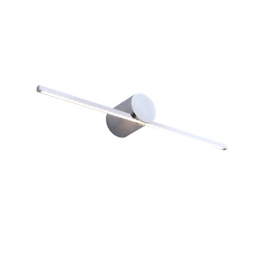 Aplica perete Modern Slim 40 cm Chrome LED 3000K - Img 3