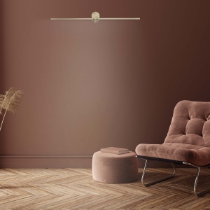 Aplica perete Modern Slim 60 cm Auriu LED 3000K - Img 3