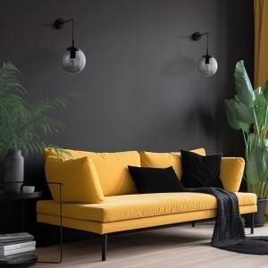 Aplica perete Negru 1xE27 ESME 5386TK - Img 2
