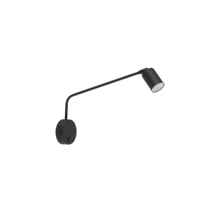 Aplica perete Negru 1xGU10 LOGAN 4743TK - Img 1