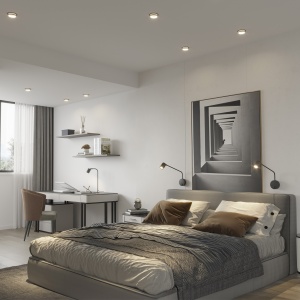 Aplica perete Negru 1xGU10 LOGAN 4743TK - Img 2