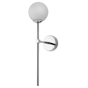 Aplica perete Piruleta Chrome IP44 1xG9 - Img 1