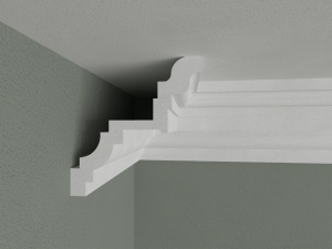 Bagheta de colt / Cornisa de interior BC12 dimensiuni 115x110x2000mm - Img 2