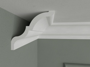Bagheta de colt / Cornisa de interior BC17 dimensiuni 100x115x2000mm - Img 2