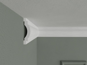 Bagheta de colt / Cornisa de interior BC32 dimensiuni 85x27x2000mm - Img 2