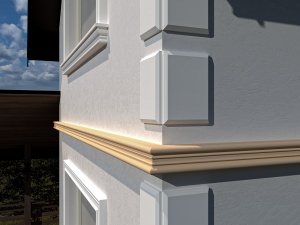 Brau decorativ de exterior FP332 dimensiuni 120x100x2000mm - Img 3