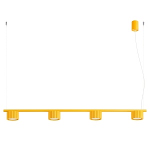 Candelabru AURA 4 galben Gx53 - Img 1