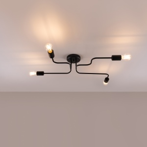 Candelabru VECTOR 4 Negru - Img 3
