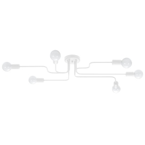 Candelabru VECTOR 6 Alb