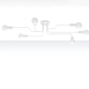 Candelabru VECTOR 6 Alb - Img 2