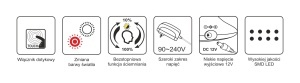 Lampa de birou K-BL1513A Negru - ERIS - Img 3