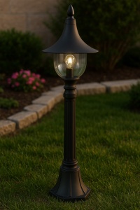 Lampa de gradina K-8134 Negru - BOSTON - Img 2