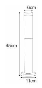 Lampa de gradina K-LP231-450 - ANICA - Img 2