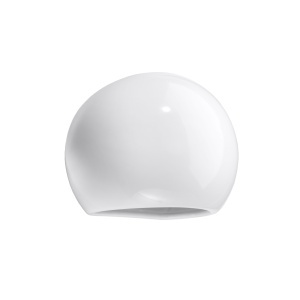 Lampă de perete lăcuită GLOBE Alb lucios - Img 1