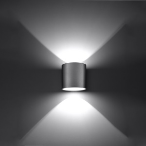 Lampă de perete ORBIS 1 gri - Img 3