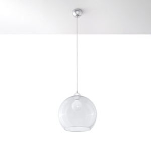 Lampă suspendată BALL transparent - Img 2