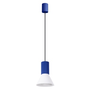 Lampă suspendată ESTRIA 1 alb/ultramarin - Img 2