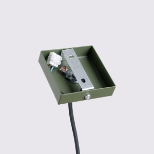 Lampă suspendată KARBON 1 Verde măsliniu - Img 4